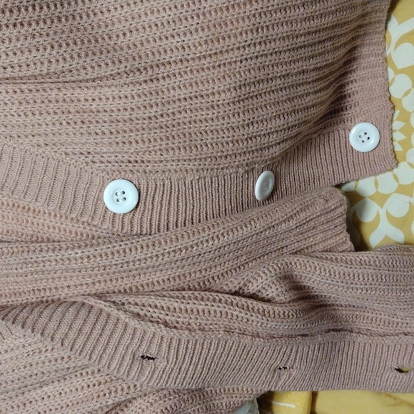 Pink knitted cardigan - Picture 6 of 6